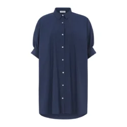 Tooday Tooday shirtdress donkerblauw