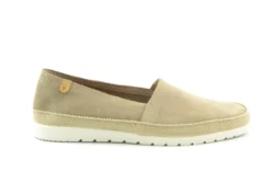 Verbenas Verbenas instappers taupe suede