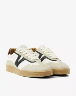 Via Vai Via Vai heren sneakers wit-zwart