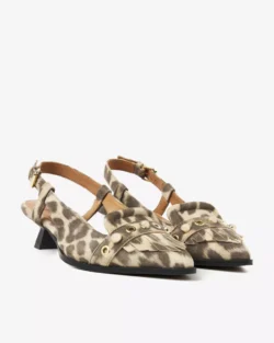 Via Vai Via Vai slingbacks leopard