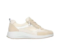 Waldlaufer Waldlaufer sneakers beige-goud/rits K