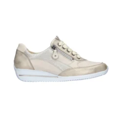 Waldlaufer Waldlaufer beige sneakers met rits H