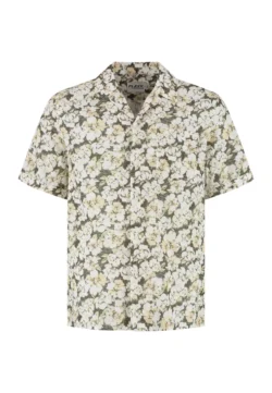 Flexx Amsterdam Flexx shirt green flower