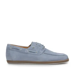 Floris van Bommel Floris van Bommel bootschoenen lichtblauw.