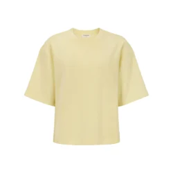 Tooday Toody boxy t-shirt geel