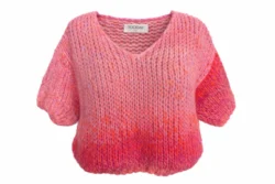 Tooday Tooday knit pullover roze combi