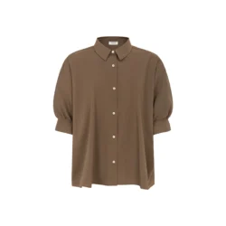 Tooday Tooday oversized blouse bitter chocolate