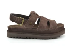 Warmbat Warmbat sandalen dk.bruin suede