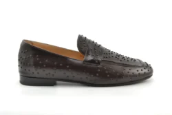Babouche Babouche loafers bruin leer/studs