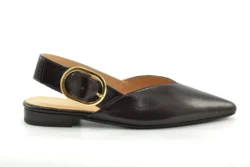 Babouche Babouche slingbacks bordo leer