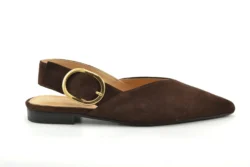 Babouche Babouche slingbacks dk.bruin suede