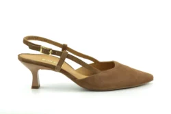 Hoff Paul Green slingbacks bruin suede