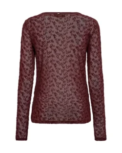Pom Amsterdam Mos Mosh top bordo