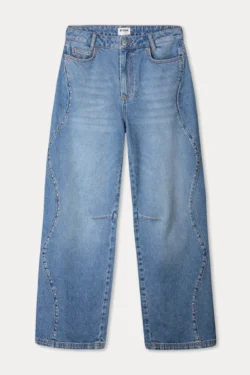 Pom Amsterdam POM Amsterdam jeans mid blue/studs