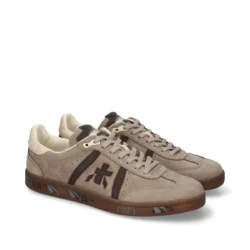 Premiata Premiata luxe sneakers beige/bruin