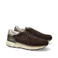 Premiata Premiata luxe sneakers bruin suede