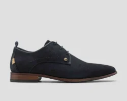 Rehab Rehab nette veterschoenen dk.blauw