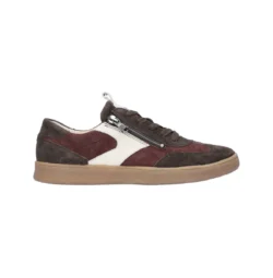 Waldlaufer Waldlaufer sneakers dk.bruin/bordo H