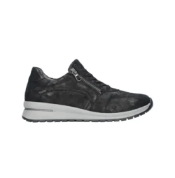 Waldlaufer Waldlaufer sneakers rits zwart H
