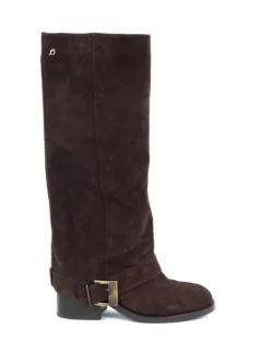 Babouche Babouche bruine suede laarzen