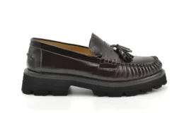 Babouche Babouche loafers dk.bruin leer