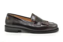 Babouche Babouche loafers bordo leer/studs