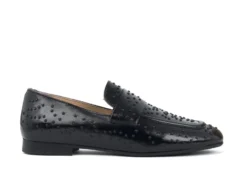 Babouche Babouche loafers zwart lak/studs