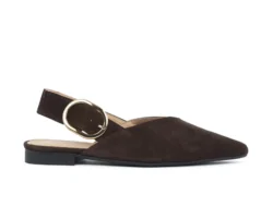 Babouche Babouche slingbacks dk.bruin suede