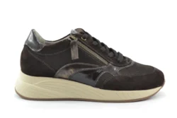 DL Sport DL Sport bruine sneakers met rits H/K