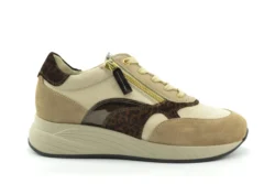 DL Sport DL Sport beige sneakers met rits H/K
