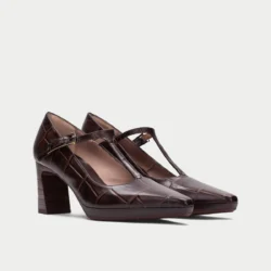 Hispanitas Hispanitas pumps bruin giant croco