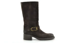 Loro di Roma Studio Aria kuitlaarzen bruin suede