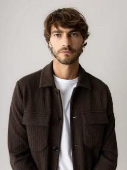 Mos Mosh Mos Mosh overshirt black coffee