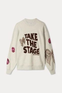 Pom-Amsterdam Pom Amsterdam sweater Sascha grey