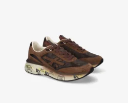 Premiata Premiata luxe sneakers Moerund bruin