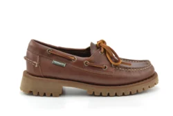 Sebago Sebago bootschoenen bruin leer