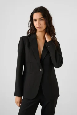Soaked in Luxury Soaked short blazer black