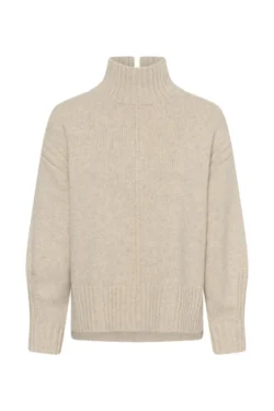 Soaked in Luxury Soaked high neck pullover pistachio shell