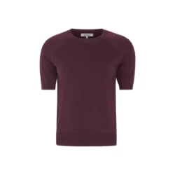 Soft Rebels Soft Rebels top knitted o-neck bordo