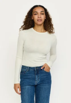 Soft Rebels Soft Rebels top o-neck arctic wolf