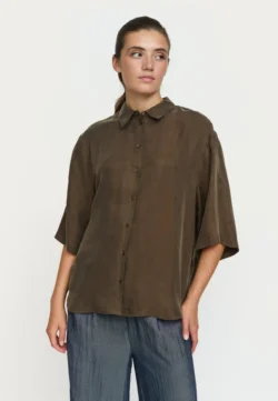 Soft Rebels Soft Rebels blouse bruin