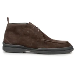 van Bommel van Bommel Magma donkerbruin suede H