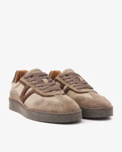 Via Vai Via Vai herensneakers beige suede