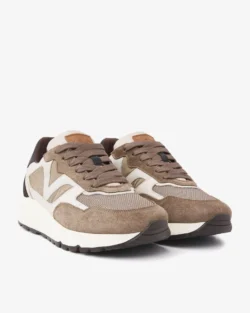 Via Vai Via Vai herensneakers beige-bruin