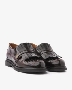 Via Vai Via Vai bruine loafers lak jamboree