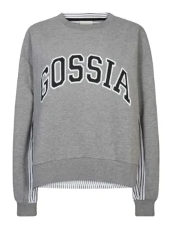 Gossia Gossia sweater dark grey melange