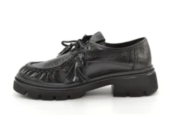 Kanna Kanna veterschoenen zwart leer