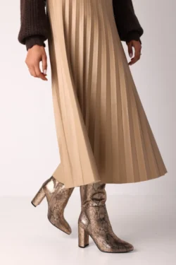 MEXX Mexx laarzen goud snake hak