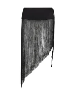 Mos Mosh Mos Mosh riem fringe zwart