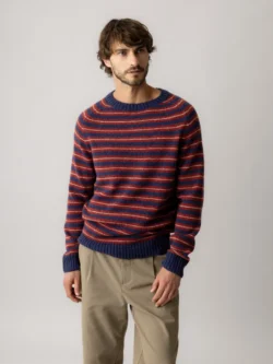 Mos Mosh Mos Mosh trui strepen blauw-rood